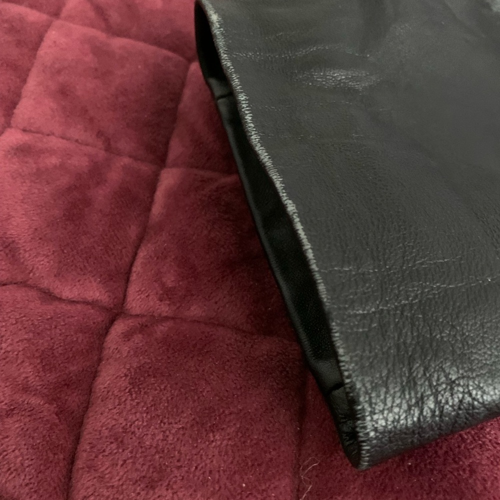 Sonoma Men's Black Leather Jacket - Picture 7 of 11